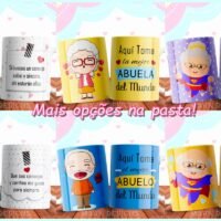 Arte para Canecas Dia dos Avós 61