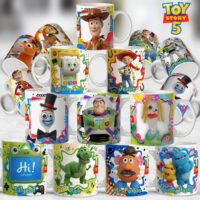 Artes para Canecas Toy Story 5