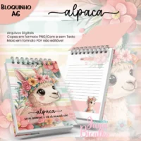Bloquinho A6 Alpaca