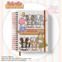 Caderno Pautado A5 Coleção Woodland N10