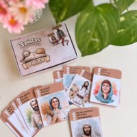 Jogo 3 Pistas e 1 Personagem Bíblicos para Imprimir
