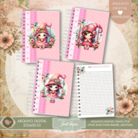 Arquivo para Caderno Duende Cute