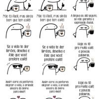 Arte Digital para canecas Dtf Uv Flork Café ( A4)