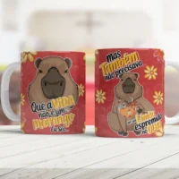Arte para Caneca Capivara