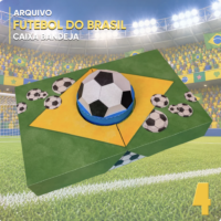Caixa Bandeija Futebol Brasil Copa