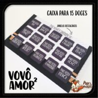 Caixa Tablete Vovó e Vovô