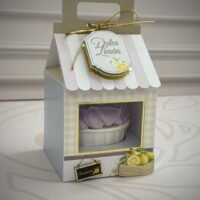 Caja Cup Cake Dulce Limon