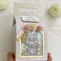 Caja con shaker animalitos