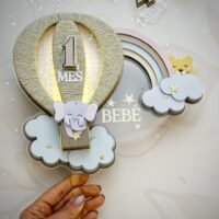 Caketopper Baby Mes A Mes