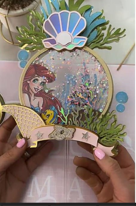 CAKETOPPER-SIRENA Caketopper Sirena - Imagem 1
