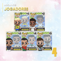 Coleção Funkos Pop Futebol Copa