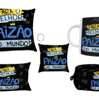 Combo Caneca Necesseire Almofada Dia dos Pais 02