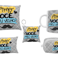 Combo Caneca Necesseire Almofada Dia dos Pais 03