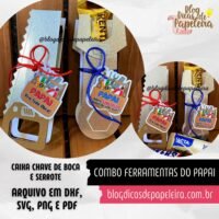Combo Ferramentas do Papai Dia dos Pais