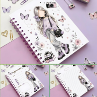 Caderno A5 Fashion Girl
