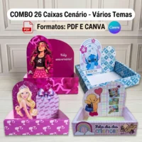 Caixas Cenário Varios Temas