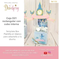 Caja de acetato doble
