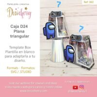 Caj plana triangular