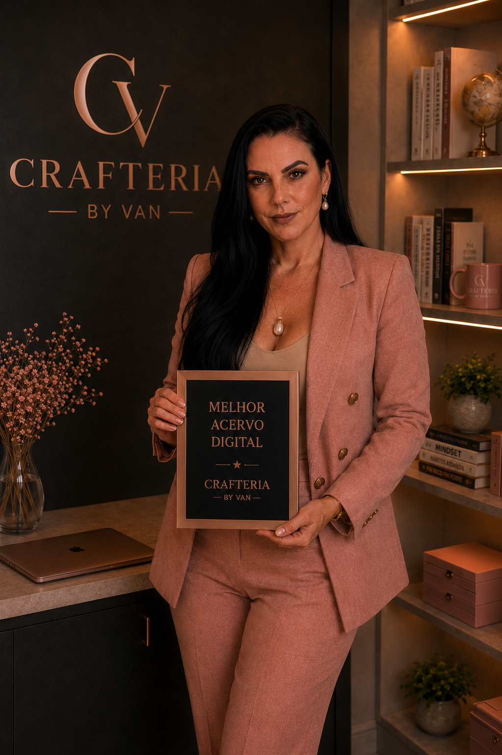 Vanessa Anjos, fundadora da Crafteria by Van