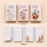 Coleção Mini Planner Jardim