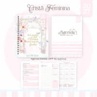 Combo Agenda Cristã Feminina 2027