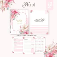 Combo Agendas Floral 2027