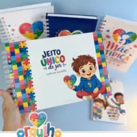 Combo Encadernação Orgulho Autista