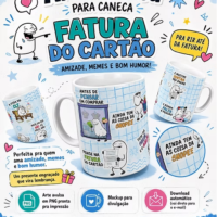 Arte para Caneca Fatura