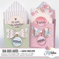Festita Caixa Envelope Avós