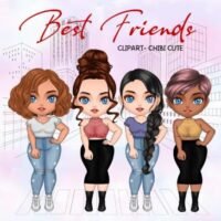 Kit Digital Amigas Amizade Amigo (19)