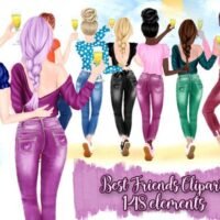 Kit Digital Amigas Amizade Amigo (7)
