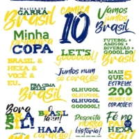 Kit Digital Frases Copa do Mundo