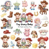 Kit Digital, Png, Clipart Toy Story Baby 67
