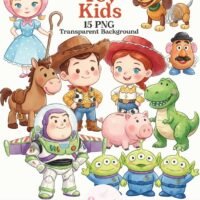 Kit Digital, Png, Clipart Toy Story 54