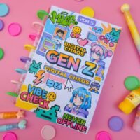 Kit Encadernação Especial Duplo Disco A5 Geração Z
