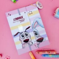 Kit Encadernação Especial Surpresa A5 Coragem O Cão Covarde