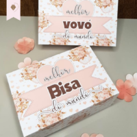 Kit Melhor Vovó, titia e Dinda do Mundo
