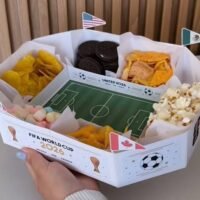 Arquivo de corte Molde Bandeja Estadio PDF copa