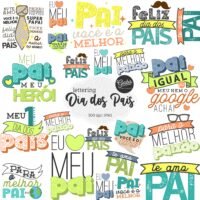 Meu Pai É O Melhor Lettering