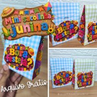 Mini Sacolinha Junina