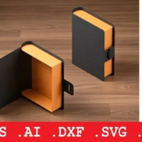 Molde Caixa Estilo Livro (2)