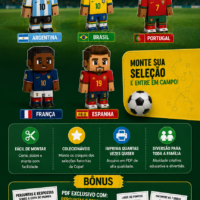 Pack Bonecos Premium Copa