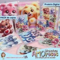Pack Capas Ursinhos Amorosos