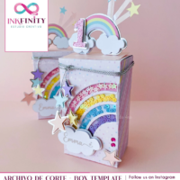 Rainbow Shaker Box Cutting File
