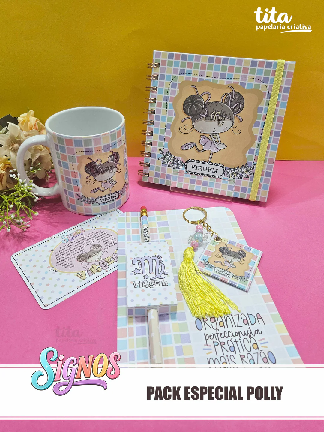 Signos-Cute-Pack-especial-Polly Signos Cute Pack Especial encadernação Polly - Imagem 1