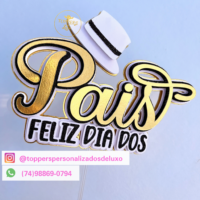 Topo de Bolo Dia dos Pais 06