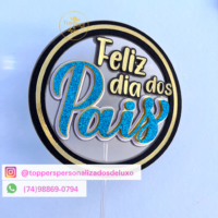 Topo de Bolo Dia dos Pais 10