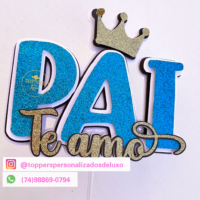 Topo de Bolo Dia dos Pais 14