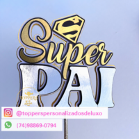 Topo de Bolo Dia dos Pais 16