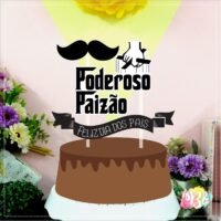 Topo de Bolo Dia dos Pais 19